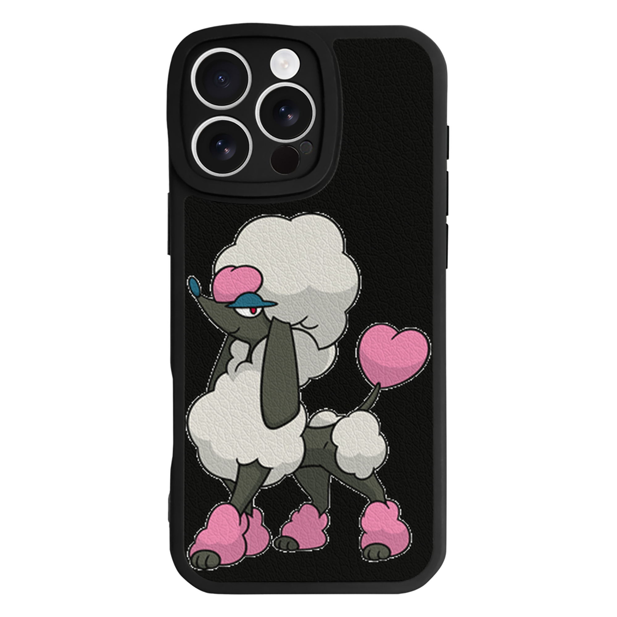 （画像用） ポケットモンスター Pokémon 【iPhone 16シリーズ対応】シリコンスマホケース（レザー調） 材質：シリコン
